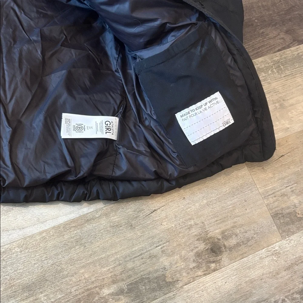 Athleta Girl So Down Jacket Black